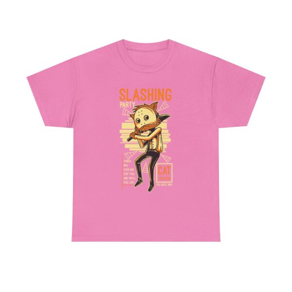 Cool Graphic Tee - Slashing Cat Design, Unisex Cotton Shirt, Casual Wear, Unique Gift, Cat Lover Apparel - Image 33
