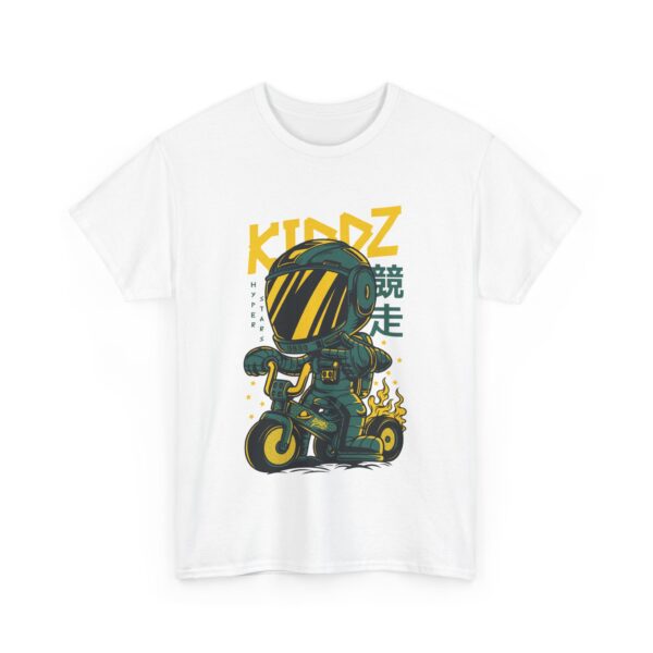 Cool Kidz Cartoon Racer Tee - Unisex Heavy Cotton T-Shirt - Image 4